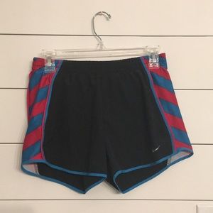 Black, pink, & blue Nike shorts!
